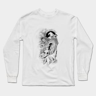 Sketch nightmare before christmas Long Sleeve T-Shirt